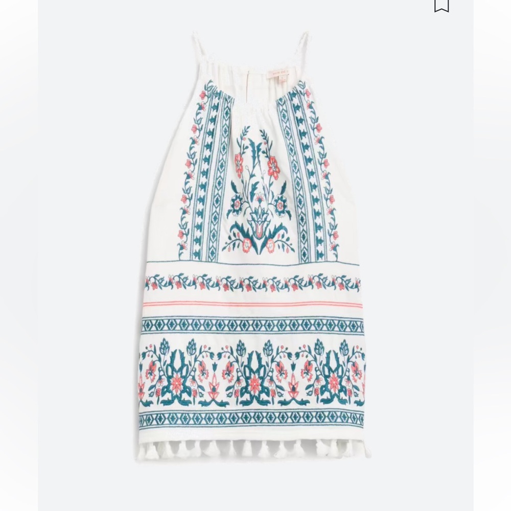 SKIES ARE BLUE Embroidered Top M
